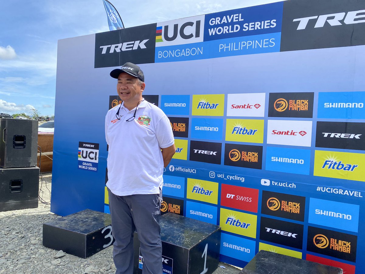 PhilstarNews's tweet photo. @mluisamorales_ Bongabon Mayor Alan Gamilla is here at the event. He says Bongabon is always ready for more events like this.
The LGU is also opening a motocross park which will host an event next week, still as a part of their annual Sibuyas Festival. | via @mluisamorales_ #UGWS #UGWSPH https://t.co/DJduGQBWrL