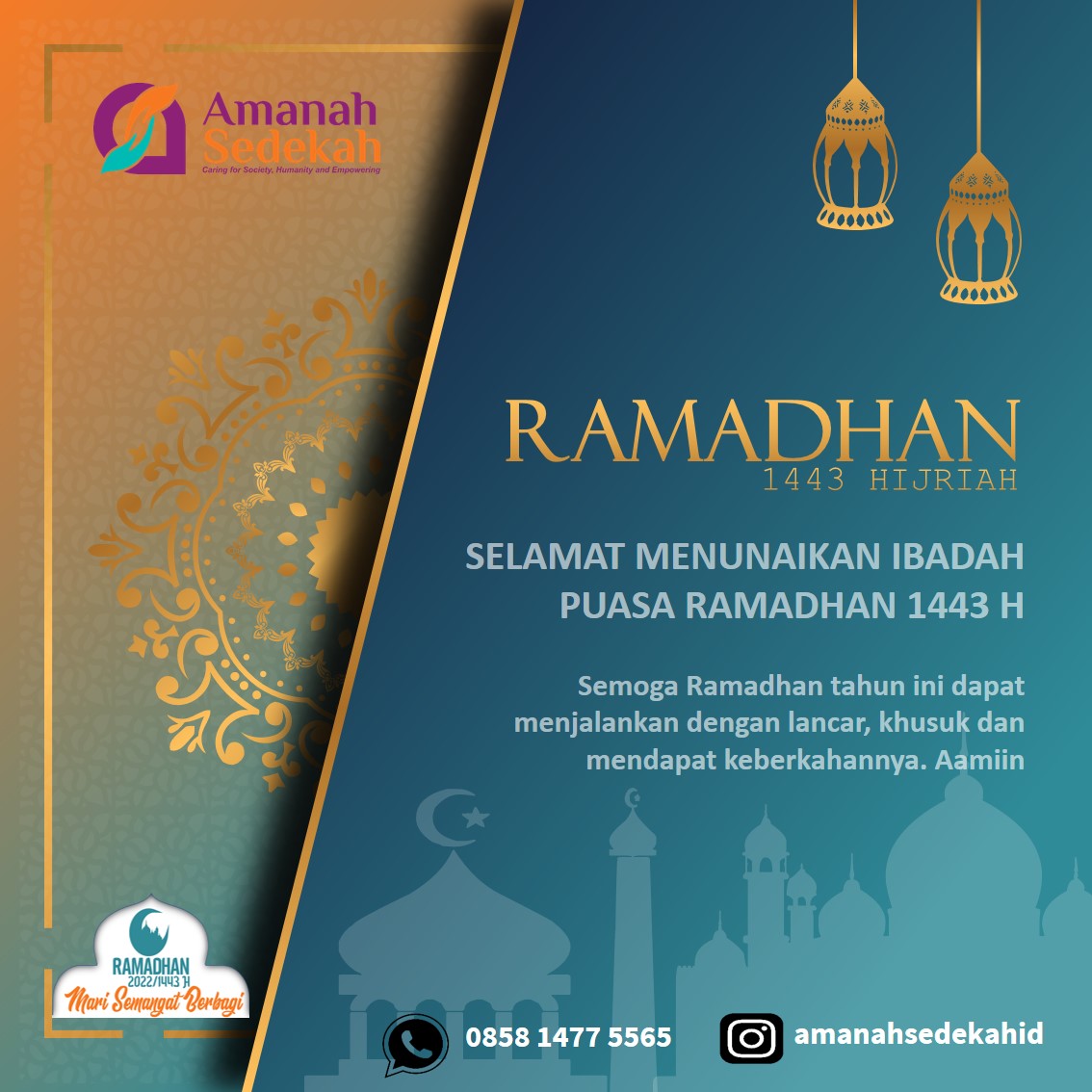 NasehatShalihah's tweet photo. Selamat Menunaikan Ibadah Puasa Ramadhan 1443H
Semoga lancar, dan mndpt KeberkahanNya. Aamiin. .
Sedekahyuk! https://t.co/aM2dwyPJ9s
#RamadhanDiHati
Makanan
Batal
Sahur
Astaghfirullah https://t.co/tzngrQYRpO