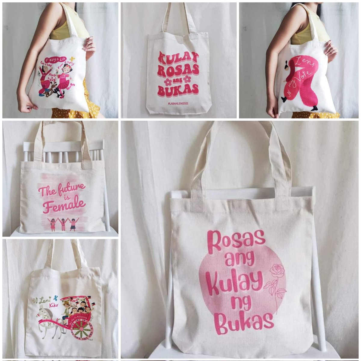ashcarteu's tweet photo. not merch related pero baka may gusto ><
wts lfb | ph

Kakampink tote bags 🎀

Available for pre-order ❣

13x15 inches - 120 pesos
12x14 inches - 100 pesos

PM to order and for more details 💖 https://t.co/f4SKiwKvad