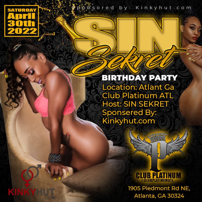 Welcome @SinSekret #April #birthday #Atlanta #ATL #HappyNewMonth https://t.co/aa3C41DDc6<a class="tags" target="_blank" title="On Twitter" href="/?out=eyJ0eXAiOiJKV1QiLCJhbGciOiJIUzUxMiJ9.eyJpYXQiOjE3MjYzNzg0NDEsImlzcyI6InR3cG9ybnN0YXJzLmNvbSIsIm5iZiI6MTcyNjM3ODQ0MSwiZXhwIjoxNzU3OTE0NDQxLCJyZWRpcmVjdF91cmwiOiJodHRwczovL3R3aXR0ZXIuY29tL1NpblNla3JldCJ9.K9ETKjiKjkaYZSZlWD2QciyPlHpf2hlhP2fIno7zgP_wYJGFtRVbEXHv-DsG1aWUmUxg2V_dZ3bpFYdWOWwg8Q">@SinSekret</a><a href="/tag/april"class="tags">#April</a><a href="/tag/birthday"class="tags">#birthday</a><a href="/tag/atlanta"class="tags">#Atlanta</a><a href="/tag/atl"class="tags">#ATL</a><a href="/tag/happynewmonth"class="tags"><span>#happynewmonth</span></a>