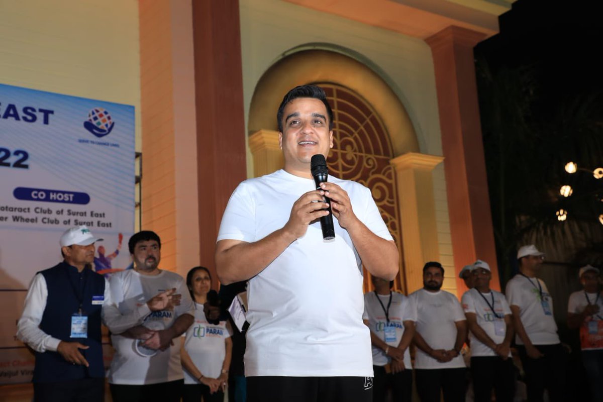 sanghaviharsh's tweet photo. Rotary has always been at front to make the changes in the society.
Flag off the Marathon 2022 in Surat today. https://t.co/LNyr2ZgLo8