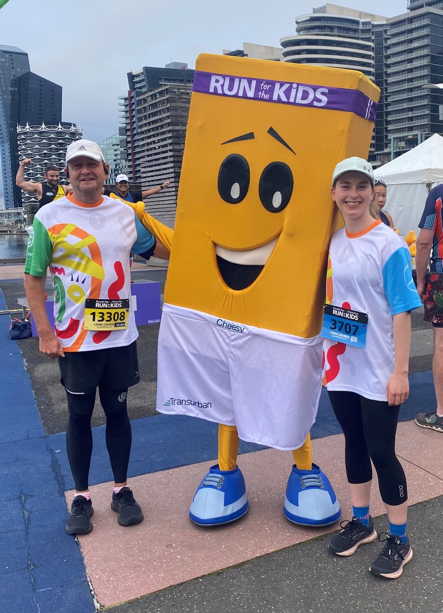 Great to be running today for the kids supported by <a href="/brainwaveaus/">Brainwave Australia</a> at <a href="/RCHMelbourne/">The Royal Children's Hospital, Melbourne</a>