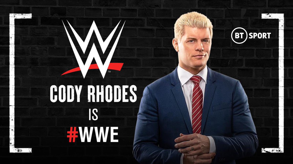 hablemospw's tweet photo. Esta de regreso! @wwe #WrestleMania #CodyRhodes https://t.co/GJ8j9aeaOo