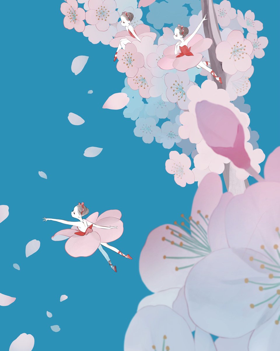 「花は匂えど 」|mashuのイラスト