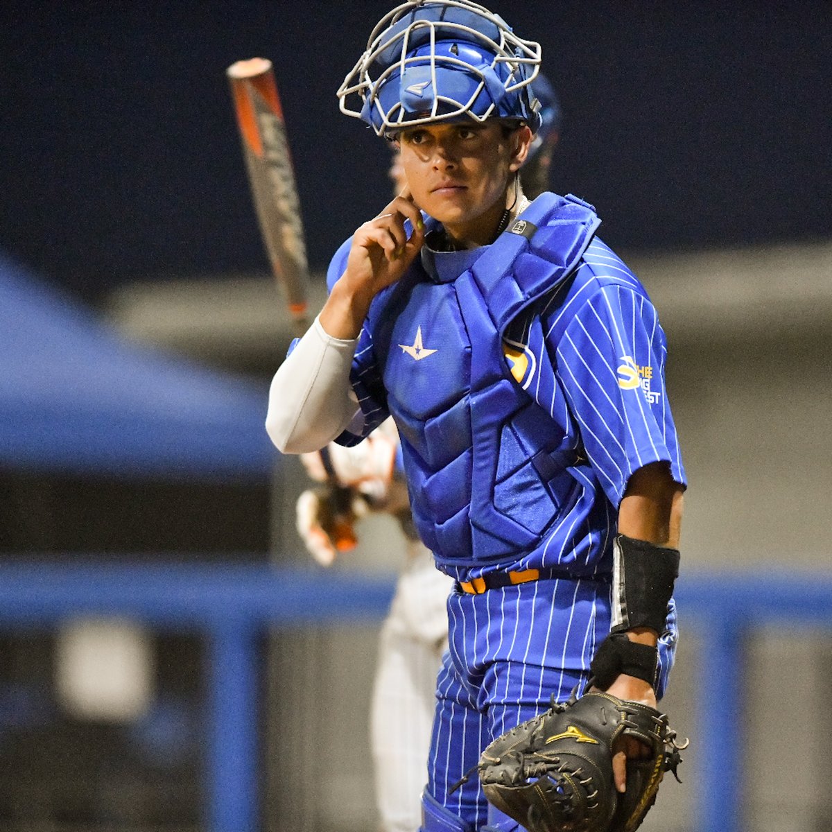 CSUB_Baseball's tweet photo. M7 | Saldivar cuts down another and we're stretching at Hardt Field #GoBako https://t.co/lwR8vhF94P
