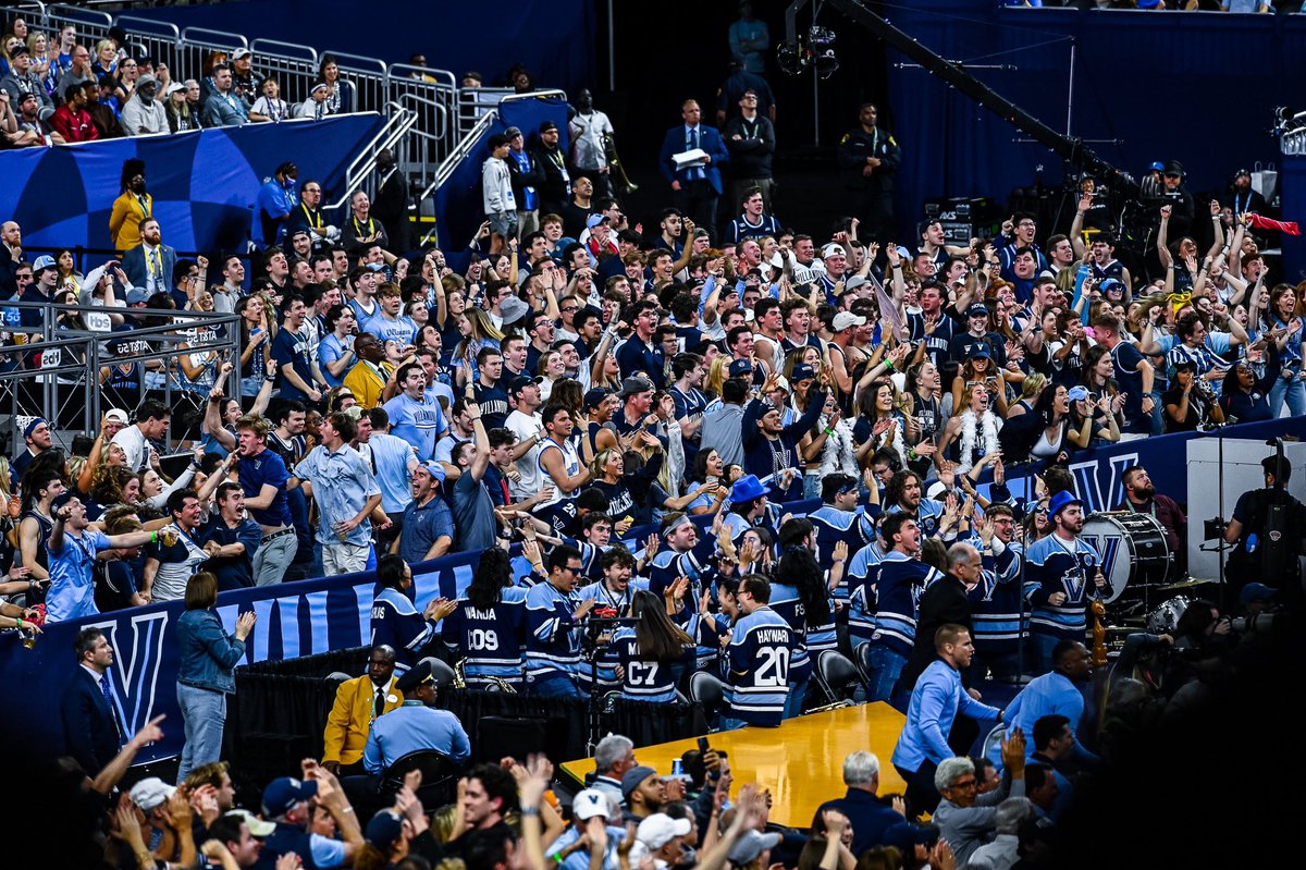 Huge Thank You to the NovaNation for your never-ending support all season long . Truly the most loyal fans in college basketball !