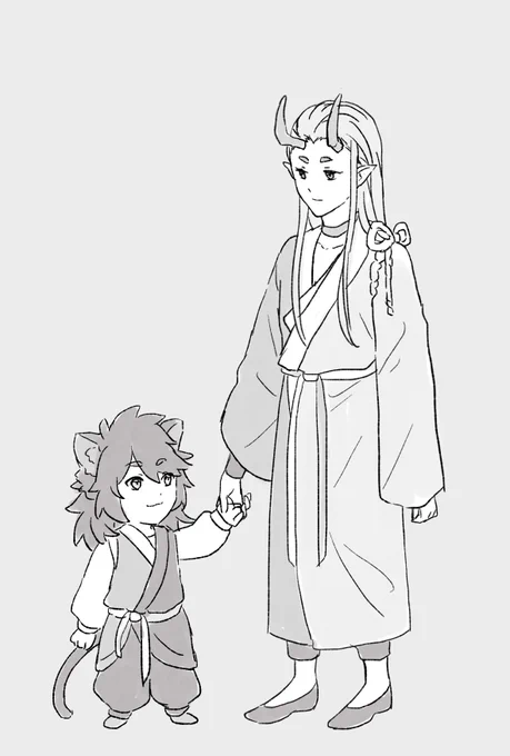 「  大きくなったな  」 