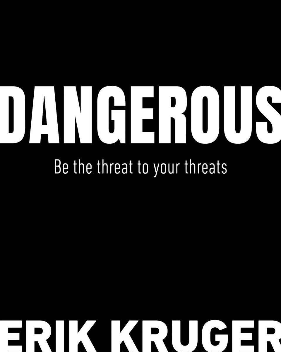 Alishia (@alishiavandev) on Twitter photo DANGEROUS - out soon🔽
What would you do if everything you valued–your relationships, health, business, and even your potential – were threatened? <a href="/EricKruger/">Erik Kruger</a> says "Lean in and become #Dangerous" DANGEROUS - out soon🔽
What would you do if everything you valued–your relationships, health, business, and even your potential – were threatened? <a href="/EricKruger/">Erik Kruger</a> says "Lean in and become #Dangerous"