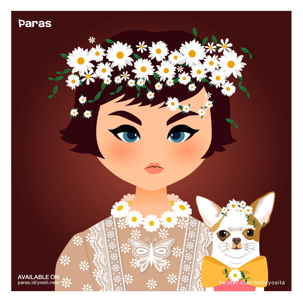 helloyosiii's tweet photo. New Drop : )
The girl's animal on 
@ParasHQ

https://t.co/GQzC7IFFH3

#paras #cryptoart #digitalart #nft #NFTTHAILAND https://t.co/PY5TKWCvze