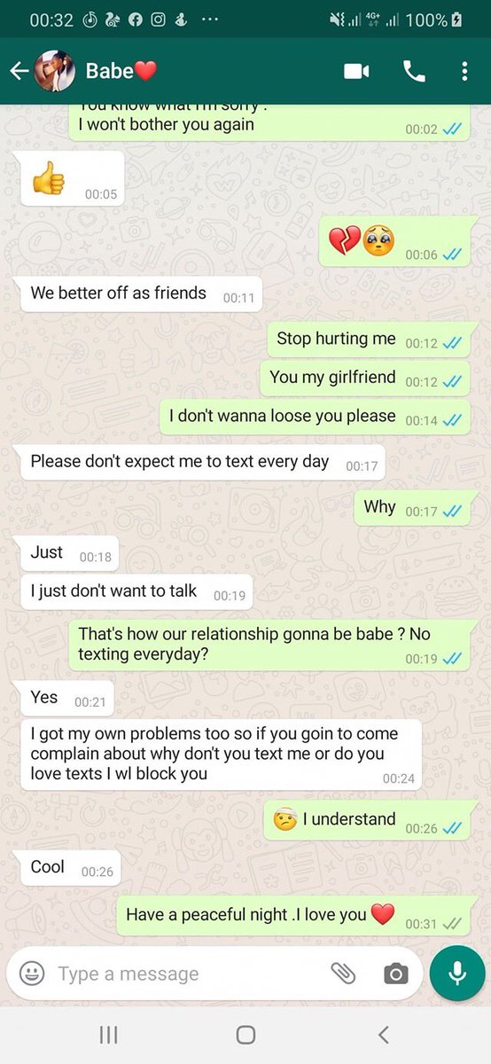Never reach this stage in a relationship 🤣😅😂😂🙌