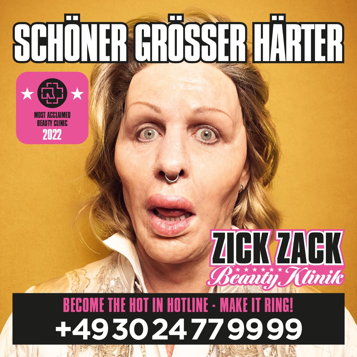 RSprachrohr's tweet photo. Schöner, größer, härter! Become the hot in hotline - make it ring! +49 30 24 77 99 99 https://t.co/mLQNtg5LYy