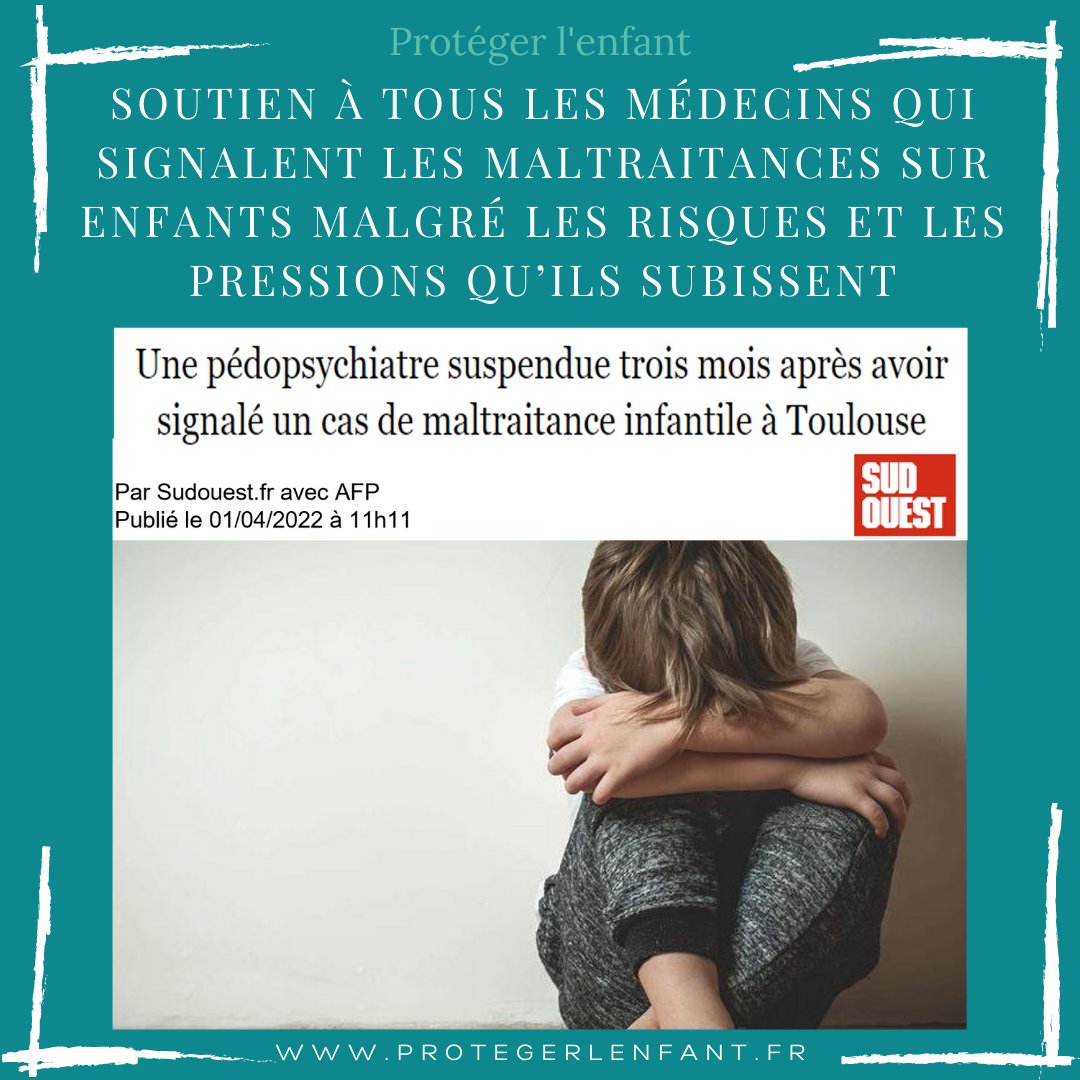 Association Protéger l'enfant tweet media