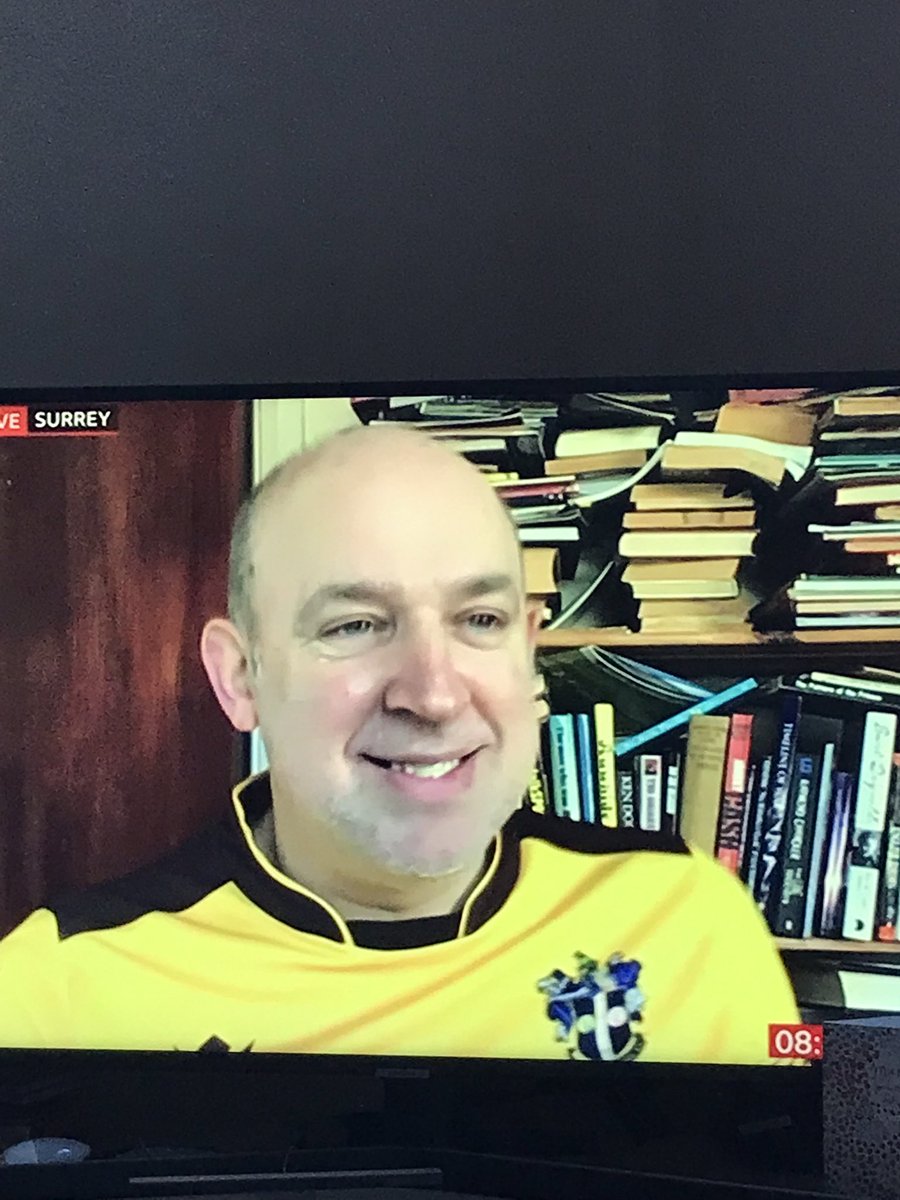 Loving the Tim Vine interview on <a href="/BBCBreakfast/">BBC Breakfast</a>. How refreshing to have a background of well read books! Good luck <a href="/suttonfc/">tom sutton</a>