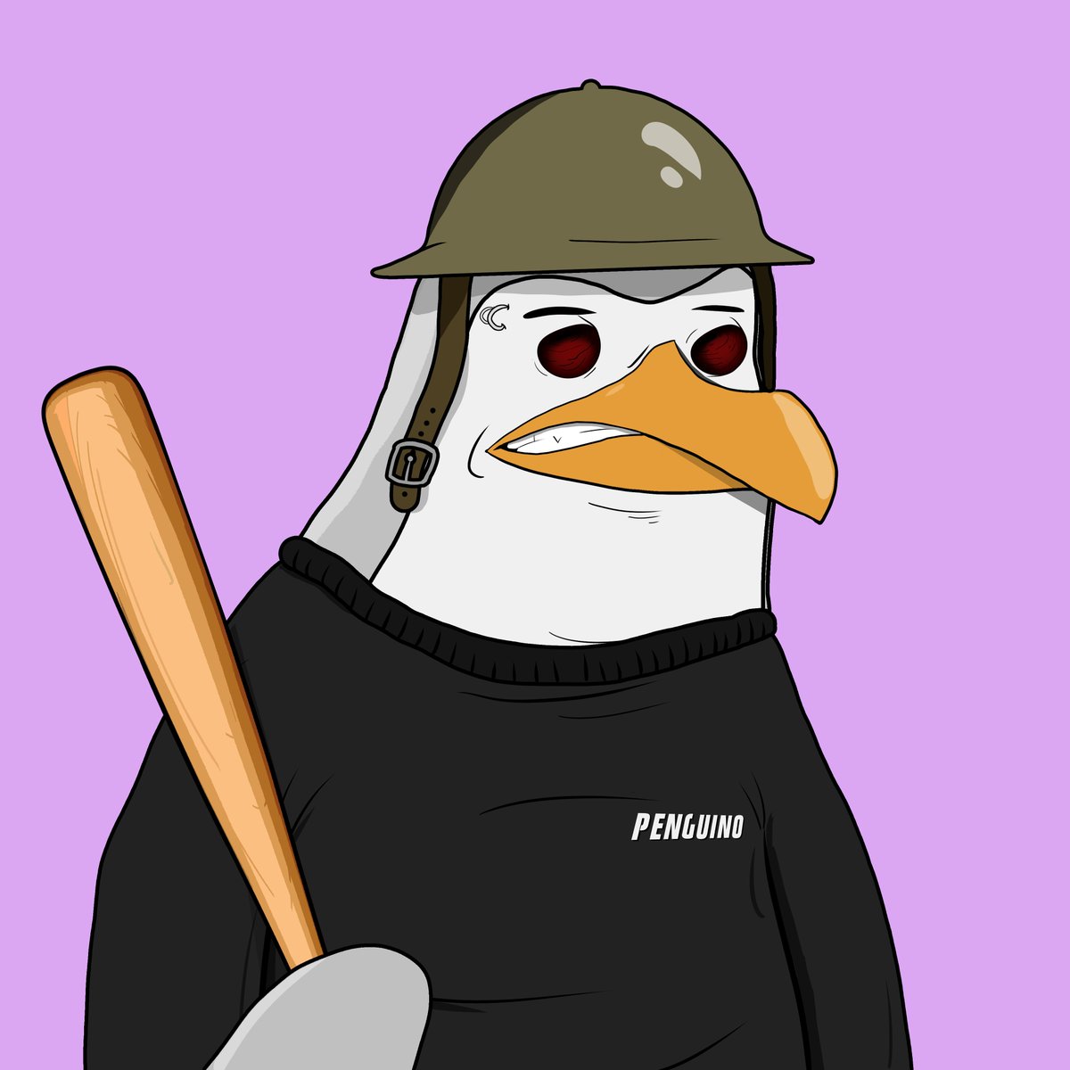 Hehe <a href="/EmmanuelMacron/">Emmanuel Macron</a> :
Look at this nice NFT from #PFC I've stolen from 
<a href="/LF3digital/">LF3 🚀🥄</a> OS account

Is there's a Peng follow Peng in this f**king club ?

I will join the Discord soon to eat the last eye of my bro #LF3, I eat first one when we were 12. I'll never forgot it 😋

🐧🪖🚀