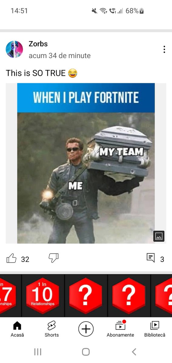 Dragos26329683's tweet photo. The truth about fortnite https://t.co/E69ZYxFlPN