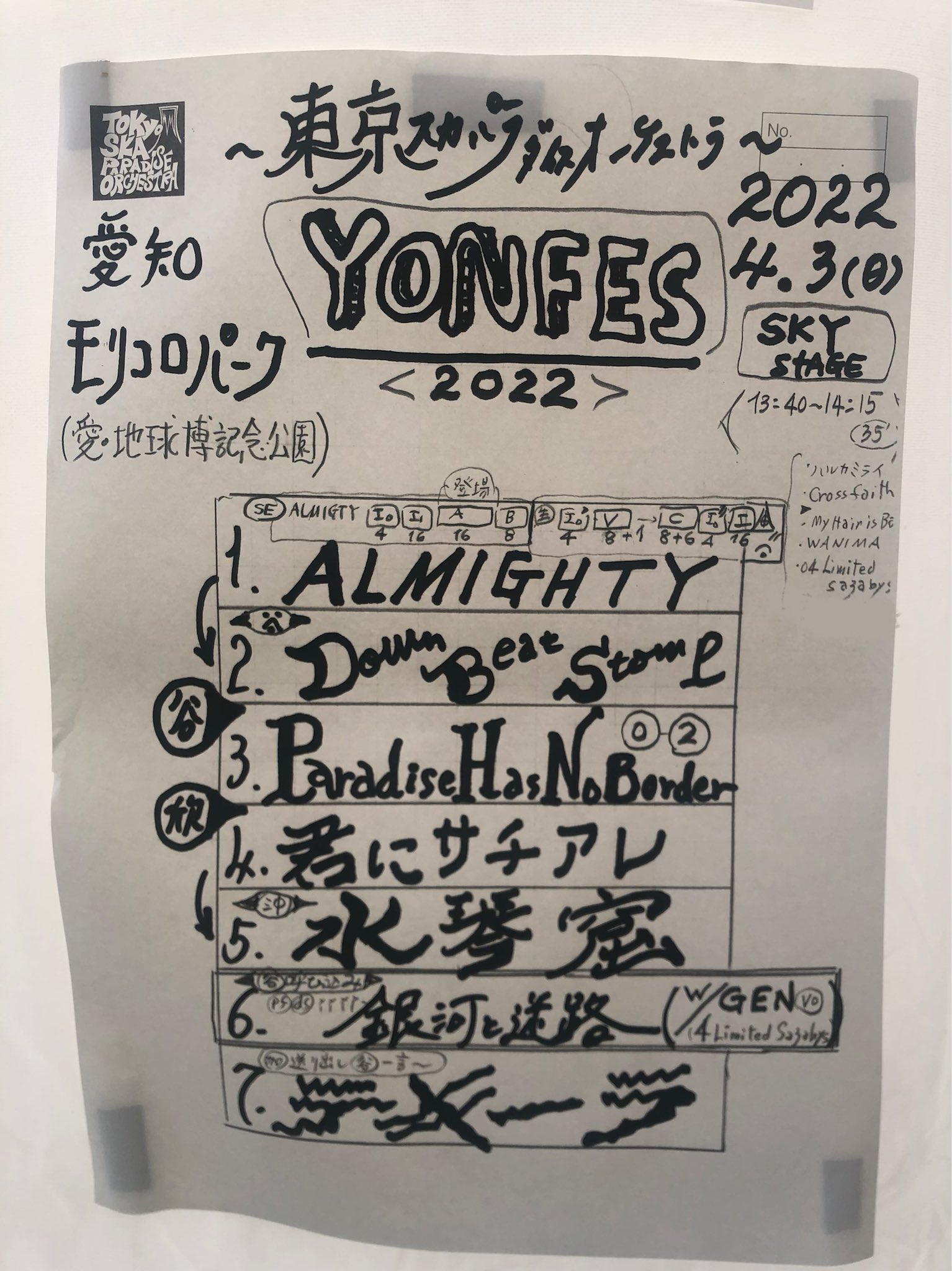 TOKYO SKA PARADISE ORCHESTRA🎺 على X: 