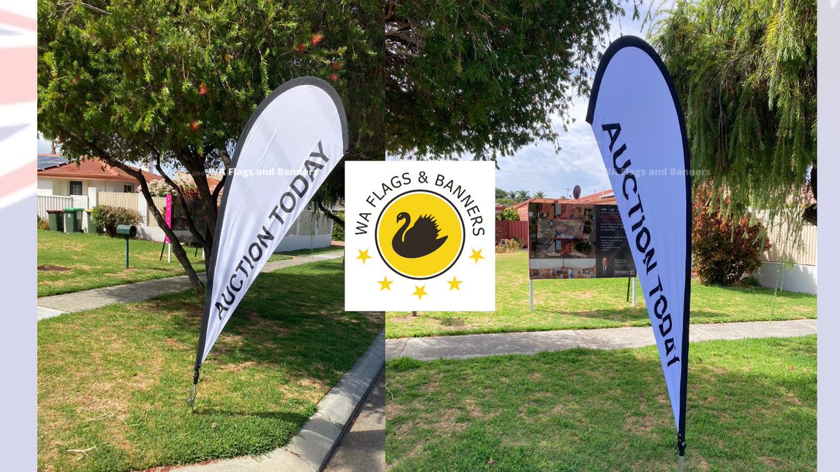 waflags's tweet photo. These small teardrop banners draw instant attention to the event! Banners by WA Flags and Banners.
.
.
.
.
#flags #banners #WAFlagsandBanners #custombanners #customflags #signage #smallbusiness #perthsmallbusiness #smallbusinessperth #perthevents#teardropbanners #teardropflags https://t.co/7vmCA535GF