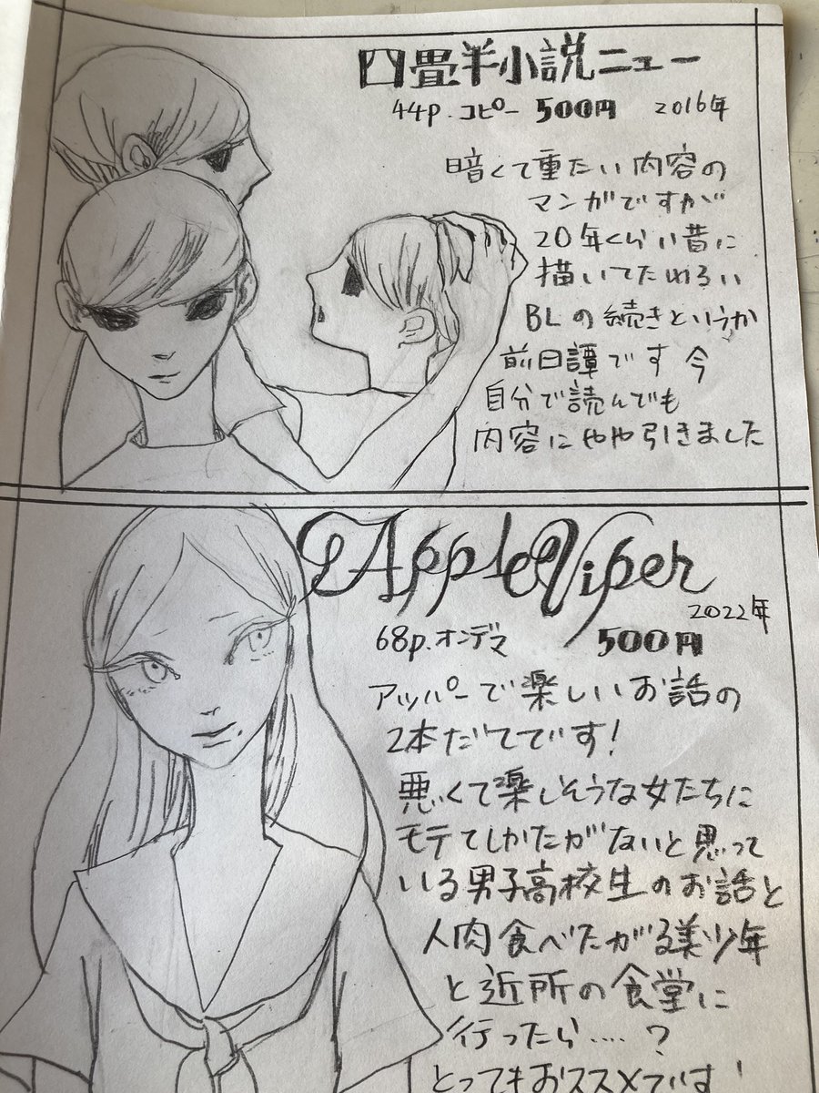 手描きをしてますが結局スキャンをしてパソコンのデータになるのだよな 