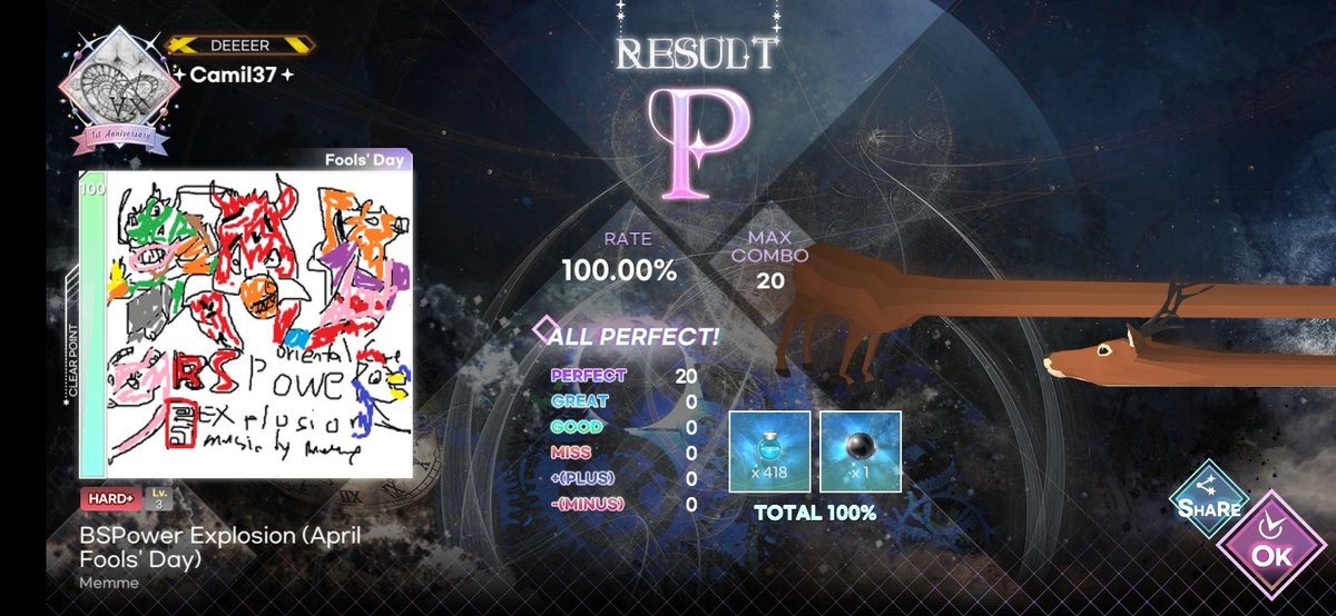 OrientHoshi's tweet photo. DEEEEEEEEEER～～～!
#Rhythmgame #KALPA #AprilFoolsDay #AprilFoolsDay_KALPA #AprilFoolsDay_DEEEER 
@KalpaOfficial https://t.co/TBxOAdUOFW