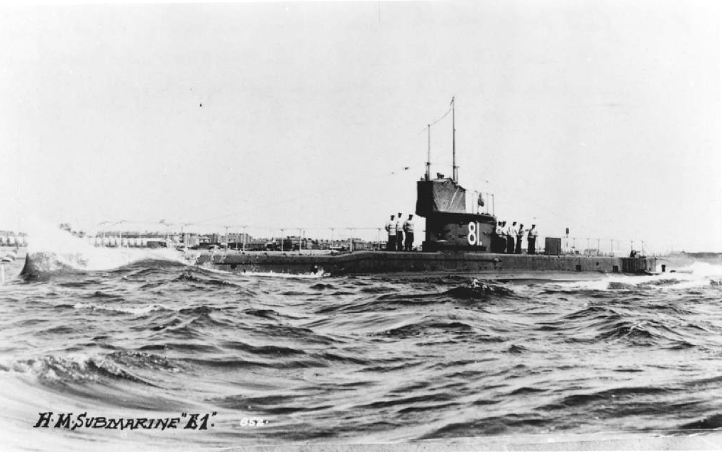 3 Apr 1918 // HM Submarines E1 and E9 were scuttled at Helsinki to avoid capture by advancing German forces. They had been operating as part of a British submarine flotilla in the Baltic. (Image of HMS E1: Wikimedia Commons) #RoyalNavy #WW1 https://t.co/SlQFEMzqxL