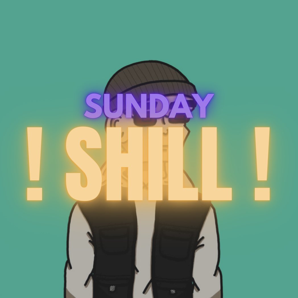 GM GUYS!🌞✨It’s SUNDAY SHILL !!! 
shill your artworks/unsold NFT project here :) I’ll help retweet it 🤙❤️
 Inshaallah to the moon together 🚀💫