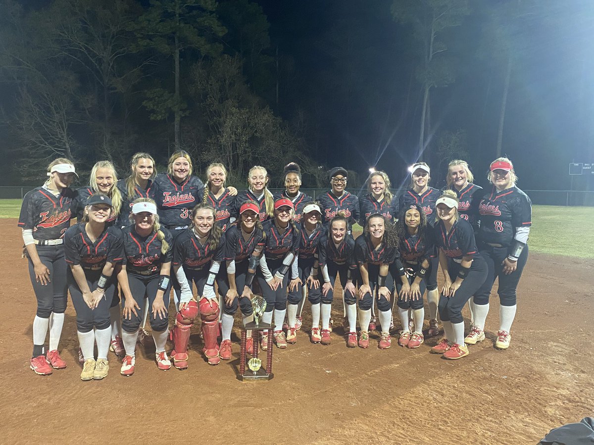 2 days, 6 games, went 5-1, 55 runs scored 19 allowed, 76 hits, 19 doubles and 3 HR. 
Second place finish at the Bob Jones tournament, not a bad way to start off April.