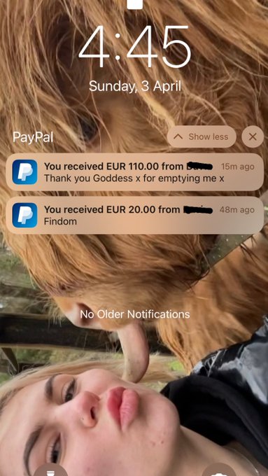 i&rsquo;ve literally emptied every cent from this good boys accounts, as it should be. he knows i can spend