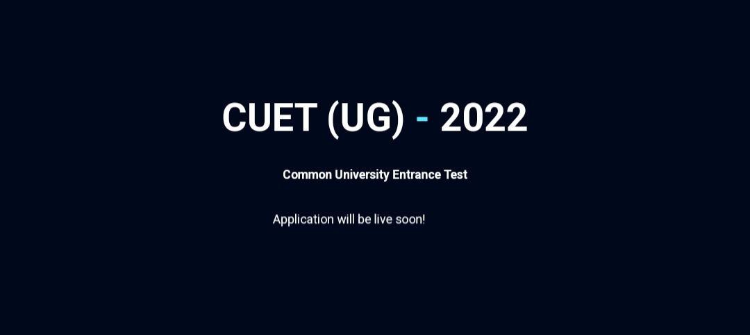 IntelligenceCls's tweet photo. Application Forms for CUET will be live soon at https://t.co/8T0nybh59v
For form filling procedure 
Visit youtube https://t.co/tVmR5ixtVN

#Cuet2022 
#aligarhmuslimuniversity https://t.co/CAeoi9A7yf