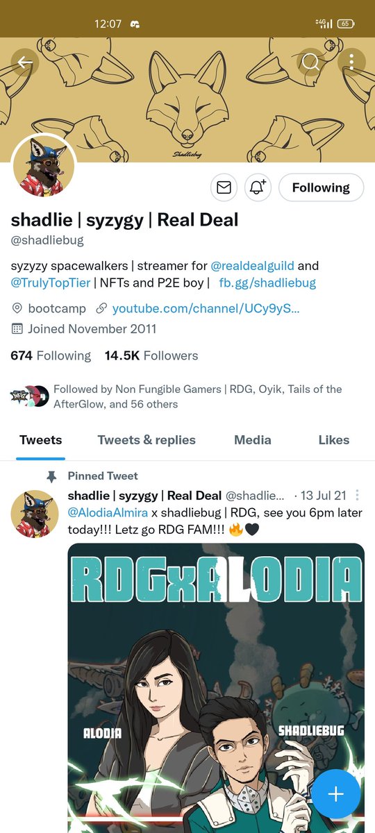 mojnft's tweet photo. @shadliebug @TailsAfterGlow #TAGLife 
@ihaxsofia @jmrcnft @Vladsbautista @cappcokexx_ @nftakumi https://t.co/On387gkouV