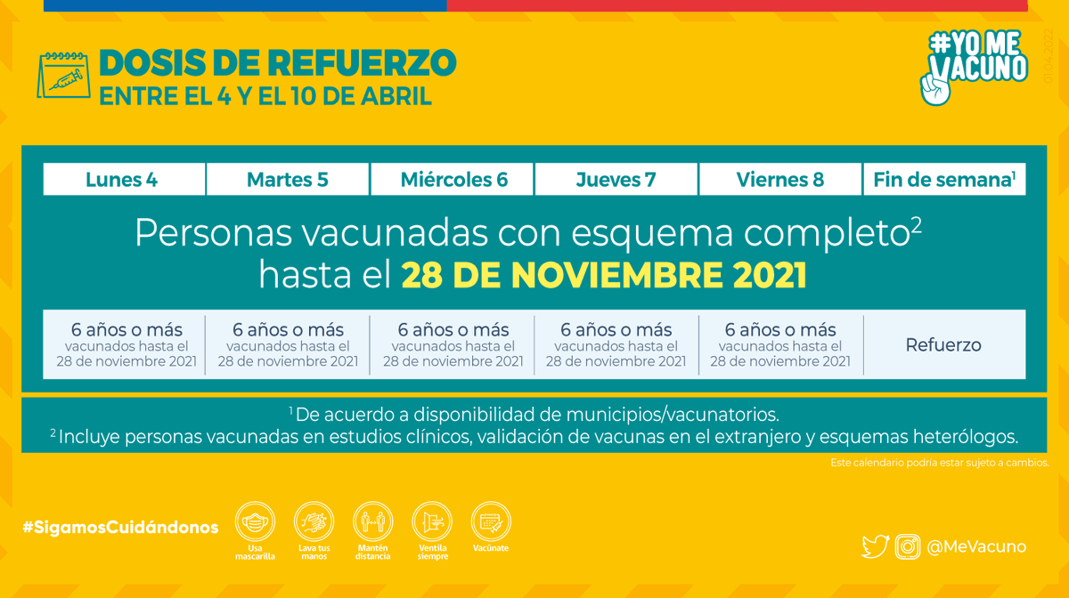 Yo Me Vacuno @MinisterioSalud tweet media