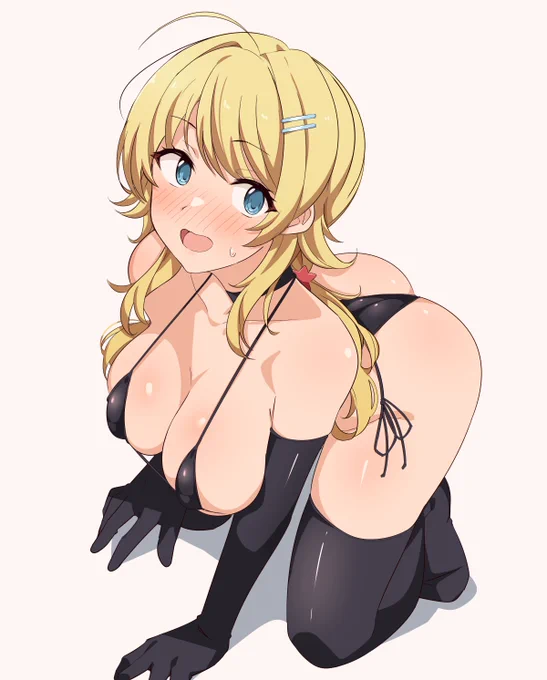 夜なべして描いた八宮めぐるさんです 