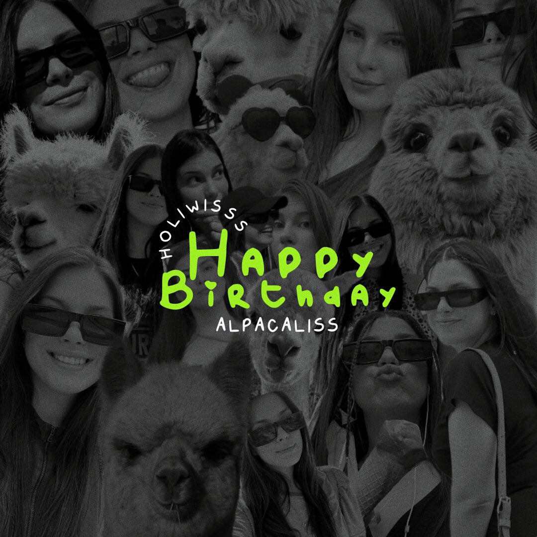 Feliz Cumpleaños <a href="/gatitosyalpacas/">alpacaliss</a> … Te amitamos mucho y te deseamos un yuma cristiano de Eleveichon guorchip. Un abraziwis azerita 🥰

Diseño: Quién si no @Soy_Mily_02 ???❤️
