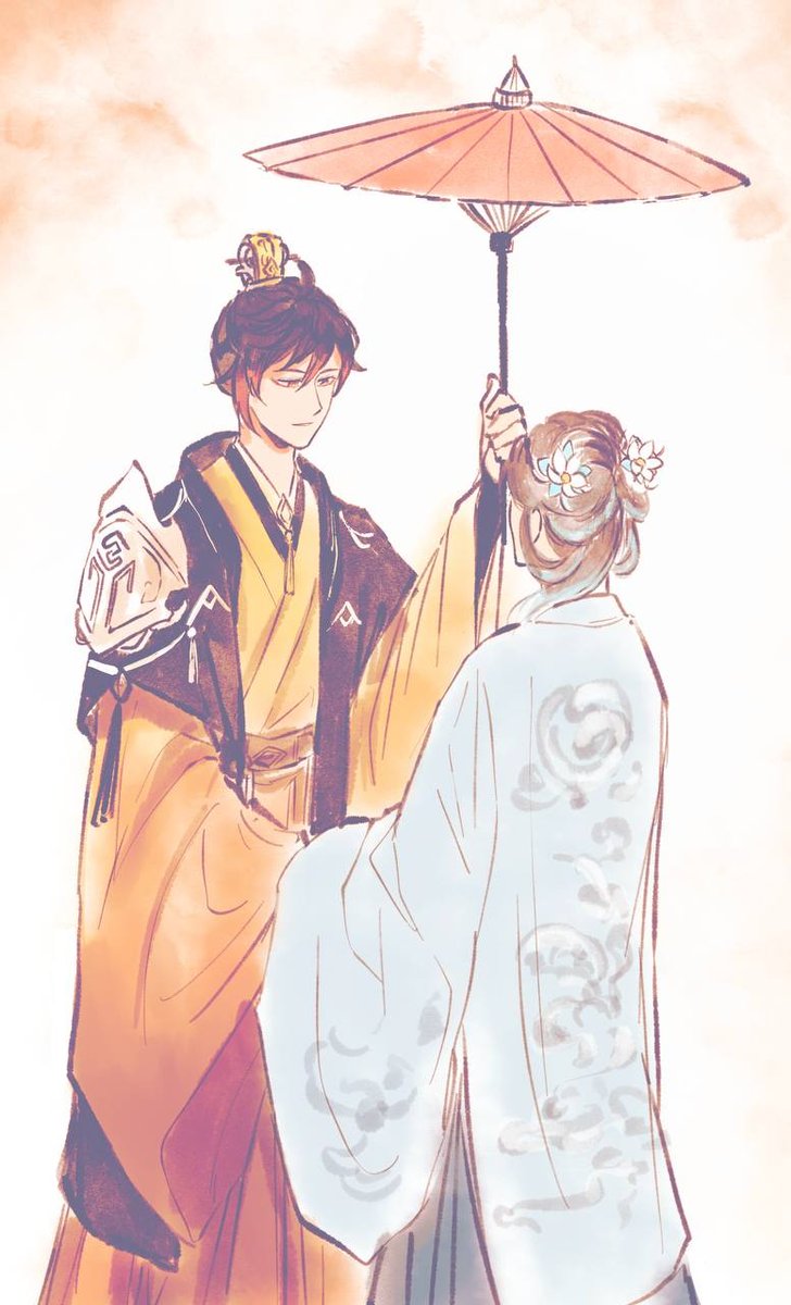 Another #guili doodle

#zhongli #guizhong #genshinimpact #钟离 ＃归终 ＃原神