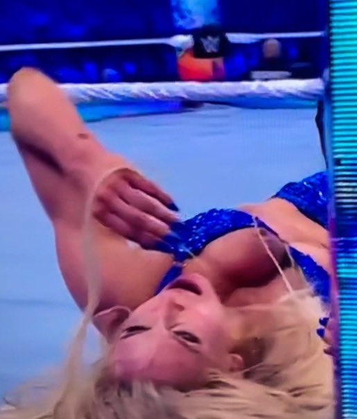 Charlotte flair nipple slip.