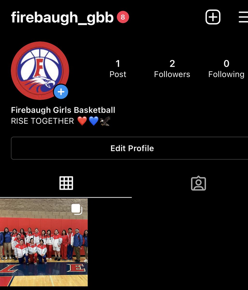 Please go follow our new girls basketball page on Instagram!❤️💙🦅 #EagleNation
