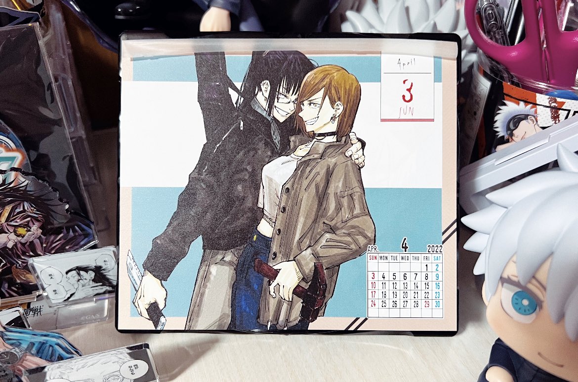 .
04/03 ( Sun )

#呪術廻戦
#日めくりカレンダー 