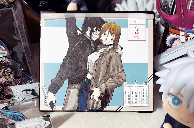 .
04/03 ( Sun )

#呪術廻戦
#日めくりカレンダー 