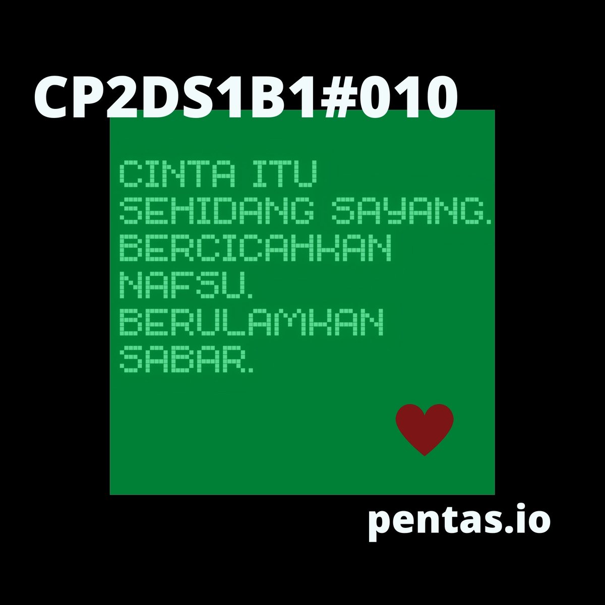 Ritchpop's tweet photo. @damndirtyhandz @Daus_cfuart Thanks ❤
"All you need is Love"
#CintaPixel #NFTdrops #Pentas #PentasianSupportPentasian #pentasian https://t.co/HDzRxtMAFp