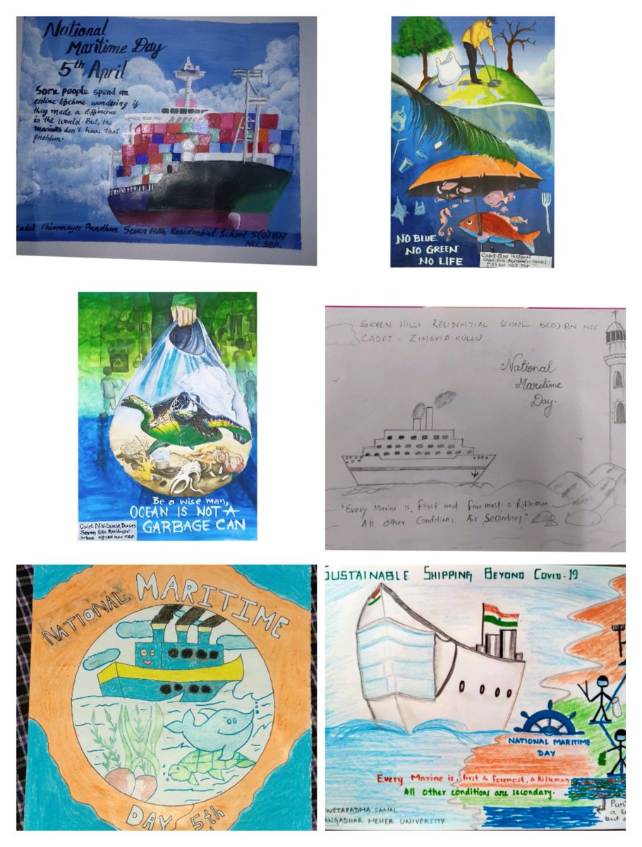 Jai Hind 
IN CONTINUATION OF
PUNEET SAGAR ABHIYAN.  TO CELEBRATE MARITIME DAY.
CADETS OF 7-HILLS RESIDENTIAL SCHOOL,OTHER SCHOOL &amp; COLLEGES UNDER 5(O)NCC BN SAMBALPUR, 
PARTICIPATED IN A POSTER MAKING  AND DEBATE COMPETION ON 3rd APR FOR AWARENESS CAMPAIGN IN THE SOCIETY.