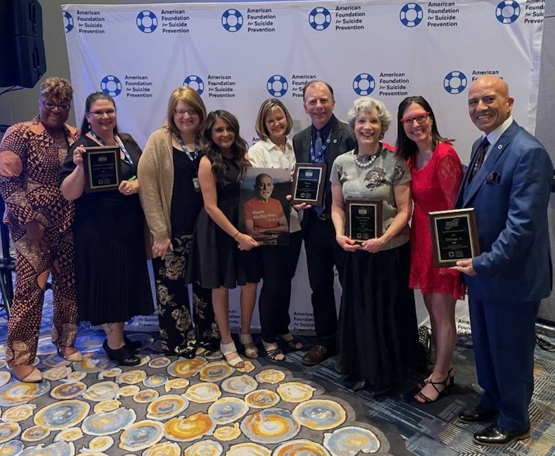 AFSPIL's tweet photo. We are honored to bring home 4 awards for our Illinois Chapter this year! We are thankful for our volunteers, walkers, and donors who made this possible. #AFSP22 #AFSPIL https://t.co/lvCjvmpWli