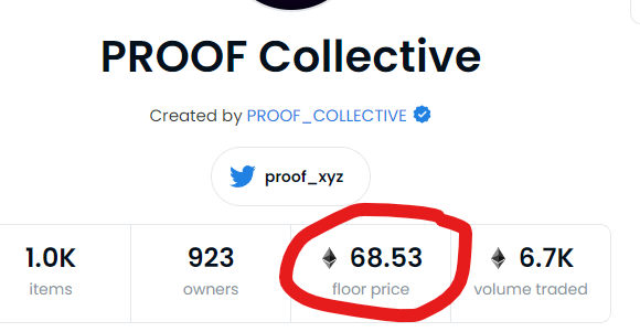 chriscuningham's tweet photo. @proof_xyz just flipped Punks. https://t.co/x6GJfGzbfm