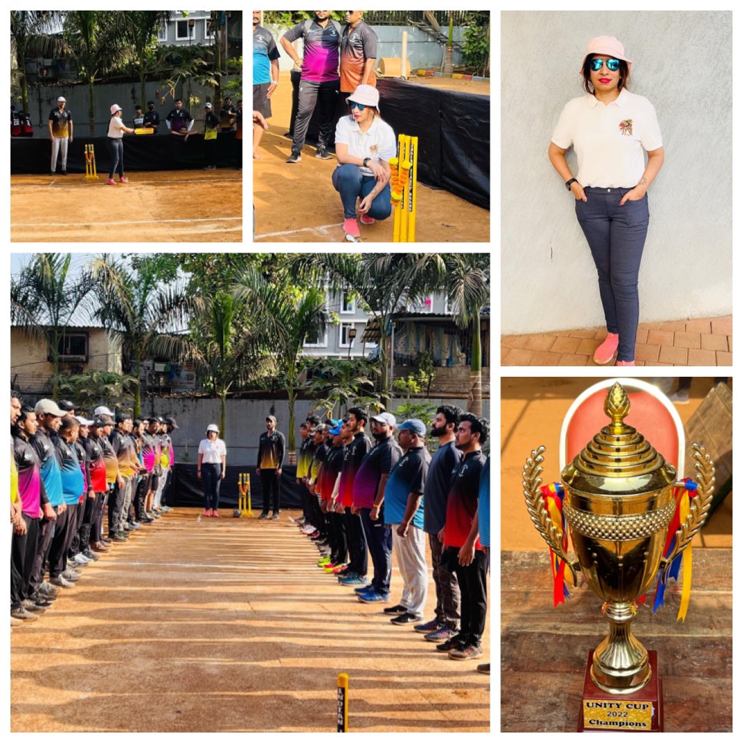 seemanegi24's tweet photo. A power packed morning, inaugurated #UnityCup2022 In Mumbai with limited space to play the #boxcricket makes cricket lovers enjoy the game
6 teams to go may the best team win #cricket #loveforsports #sundayvibes #educator #eduleader
#beyondacademics #sanjeevaniworldschool https://t.co/1UxfQspQr8