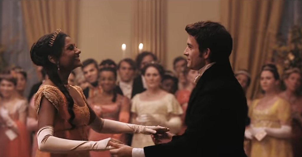 Kathony1814's tweet photo. Kate: “Are you going to ask me to dance?”

Anthony: “Are you going to say yes? [...] Just keep looking at me. No one else matters”

Don't mind me I'll be living in that beautiful scene for the rest of my life 🥺🧡 #Bridgerton #Kanthony https://t.co/LyFJWwxaF4