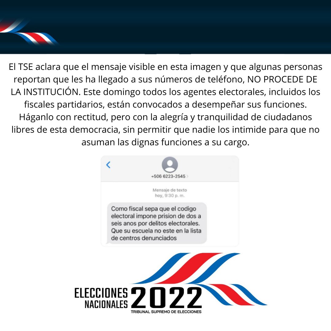 #EleccionesCRTSE