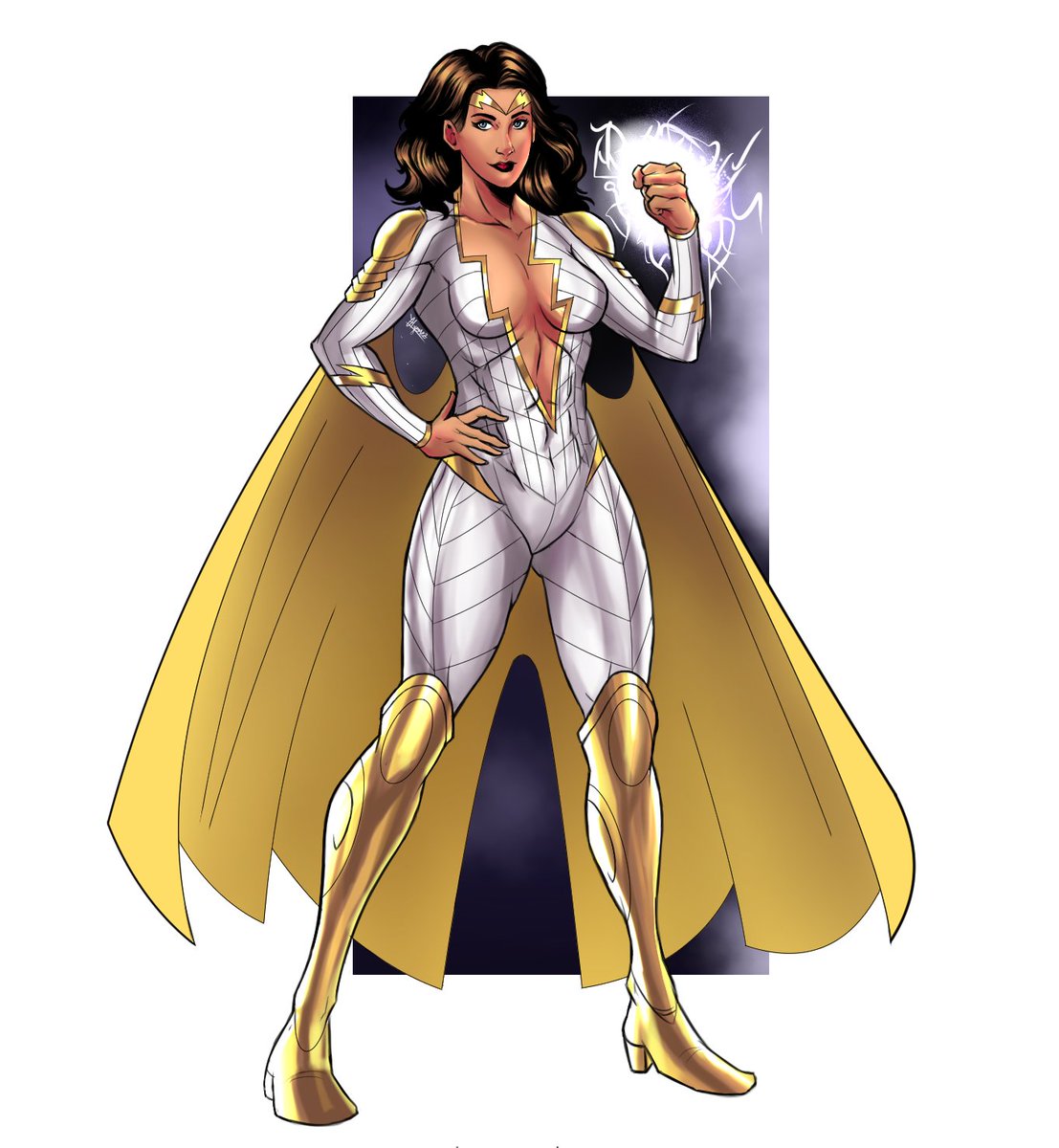 Nans_Board's tweet photo. Thunder Woman.

Commission for, of course, @ThunderWomanTru https://t.co/T84ZRVIo6W