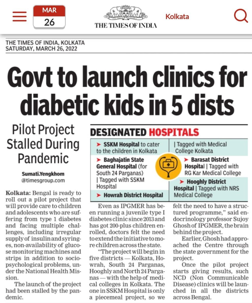Harsh Kohli (@kohliharsh_t1d) on Twitter photo This is welcome news for People with #type1diabetes
Requesting our honourable <a href="/ArvindKejriwal/">Arvind Kejriwal</a> ji & <a href="/SatyendarJain/">Satyendar Jain</a> ji to pls do something similar for #t1ds in Delhi
We also need access to best in healthcare
<a href="/mansukhmandviya/">Dr Mansukh Mandaviya</a>
#ncdchild #ncd #insulin4all This is welcome news for People with #type1diabetes
Requesting our honourable <a href="/ArvindKejriwal/">Arvind Kejriwal</a> ji & <a href="/SatyendarJain/">Satyendar Jain</a> ji to pls do something similar for #t1ds in Delhi
We also need access to best in healthcare
<a href="/mansukhmandviya/">Dr Mansukh Mandaviya</a>
#ncdchild #ncd #insulin4all