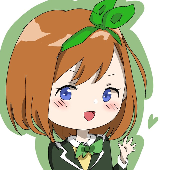プレデターキムチ鍋さんがTwitterに投稿した中野四葉(五等分の花嫁)のイラスト。