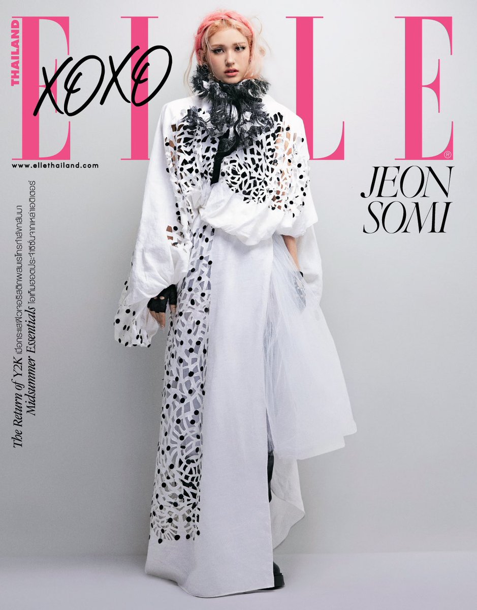 ELLEThailand's tweet photo. #ELLEApril2022 พบกับไอดอลสาว Jeon Somi บนหน้าปกนิตยสารแอล ประเทศไทย ฉบับเดือนเมษายนนี้ที่มาร่วมถ่ายทอดสไตล์ผ่านคอลเล็กชั่น Spring/Summer 2022 จาก Louis Vuitton ทุกแผงหนังสือชั้นนำทั่วประเทศเร็วๆ นี้

#LouisVuitton #LVSS22 #JeonSomi https://t.co/7MFh9CWG0o