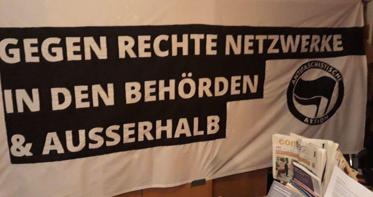 Die Vorbereitungen laufen für die Demonstration 'Gegen rechte Netzwerke in #Polizei, #Behörden, #Bundeswehr und außerhalb!' am 30. April 2022 in #Heidelberg. #Antifa #AIHD #Polizeiproblem #Verfassungsschutzabschaffen #FCKNZS #hd3004