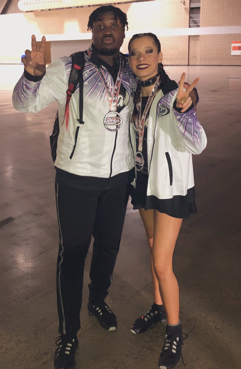 DMenee's tweet photo. Proud of my Champions @koachallstars  #usfinals @VarsityAllStar #the Koach way https://t.co/URkF0Ae3xm